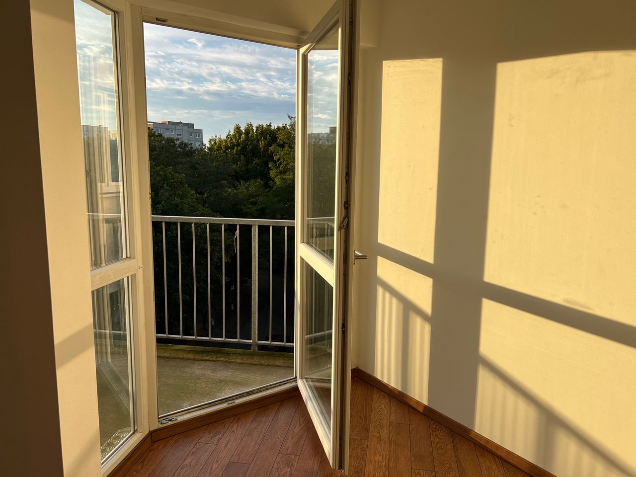 Zutritt zum Balkon - Beispielbild