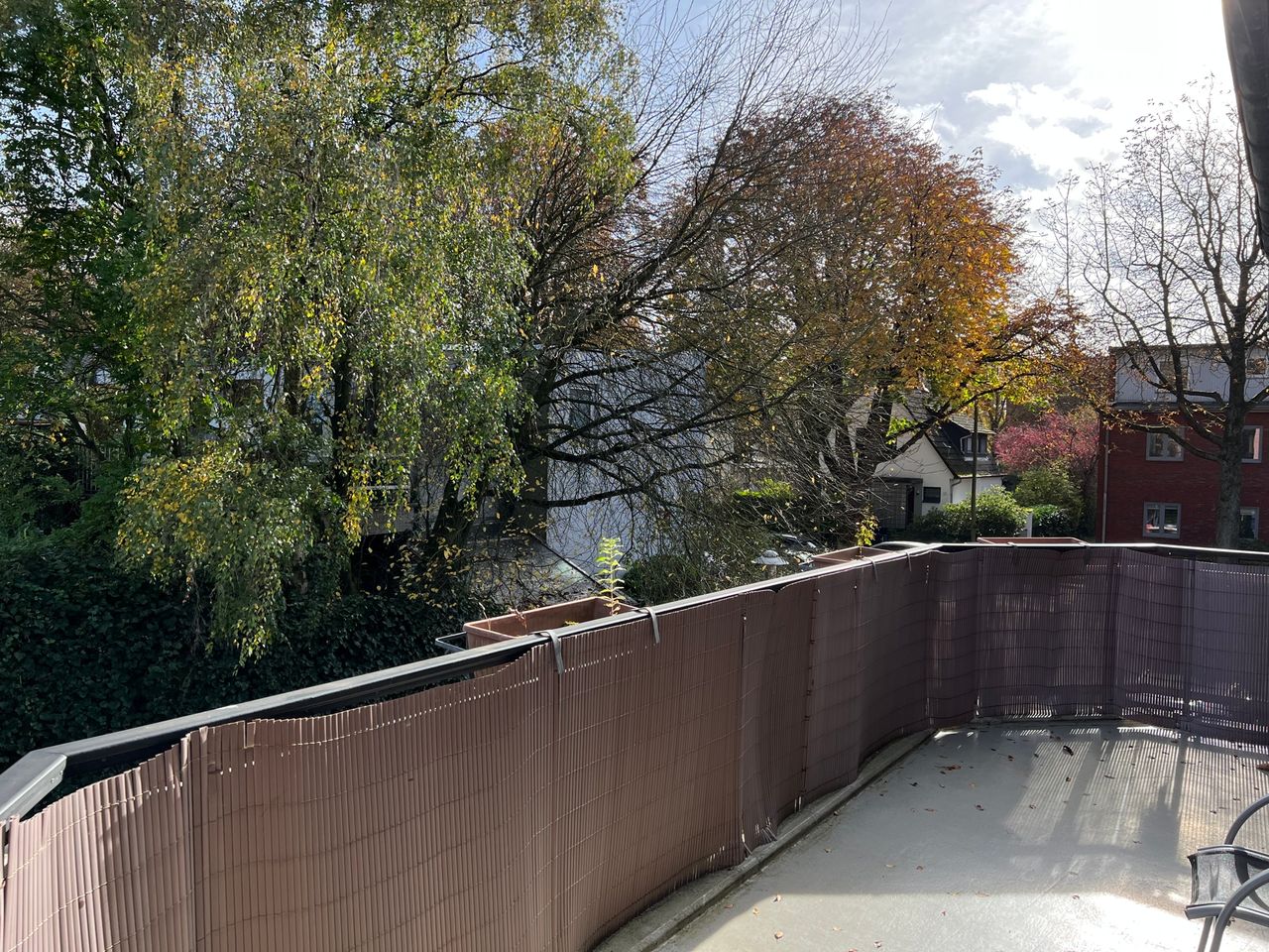 Großzügiger Balkon