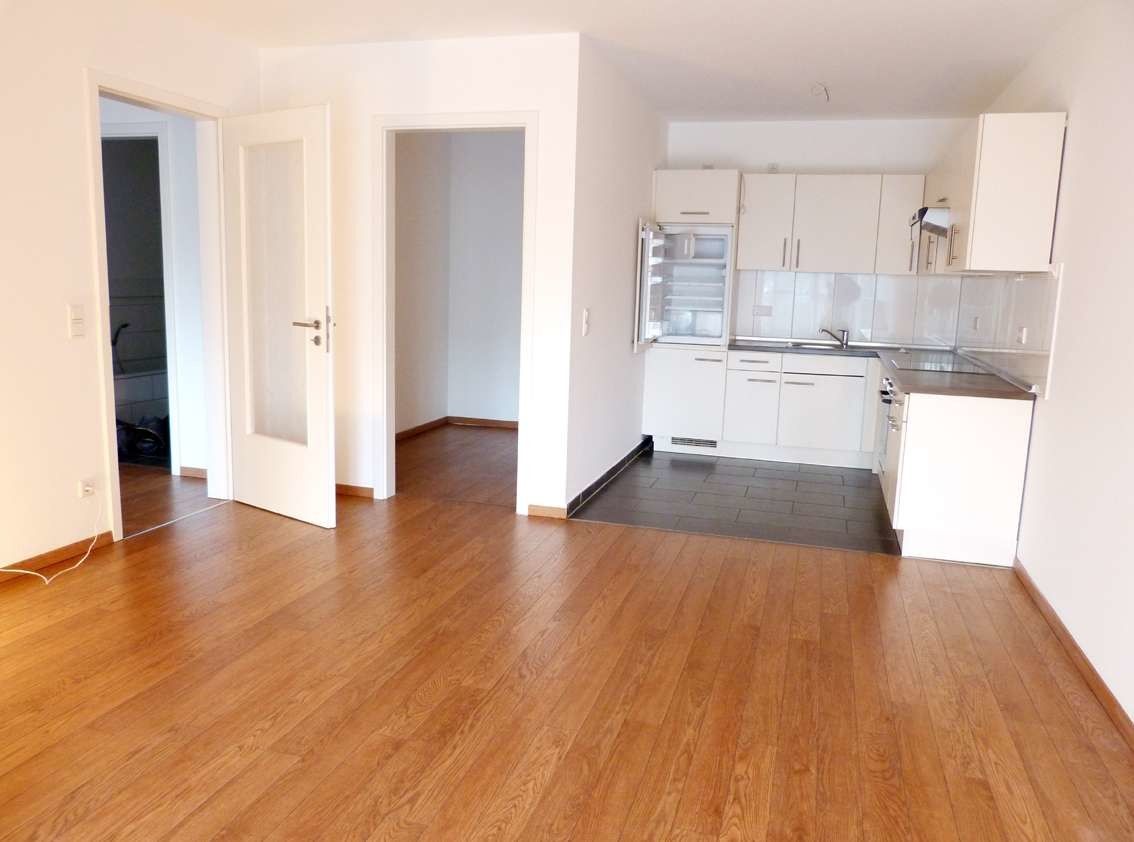 Wohnraum, Küche, Abstellkammer