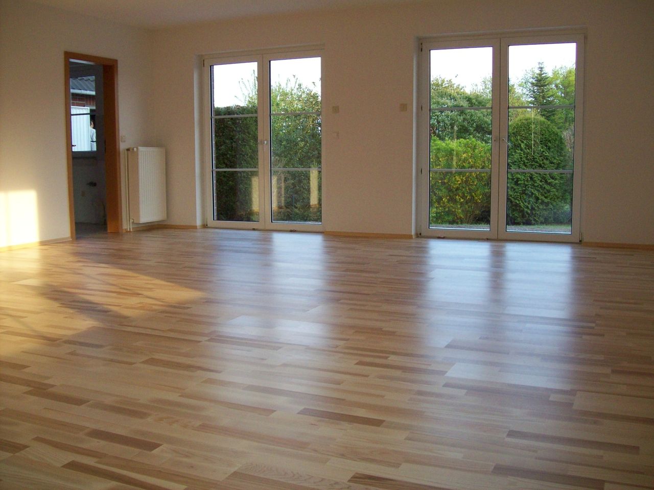 Wohnzimmer mit Terrasse