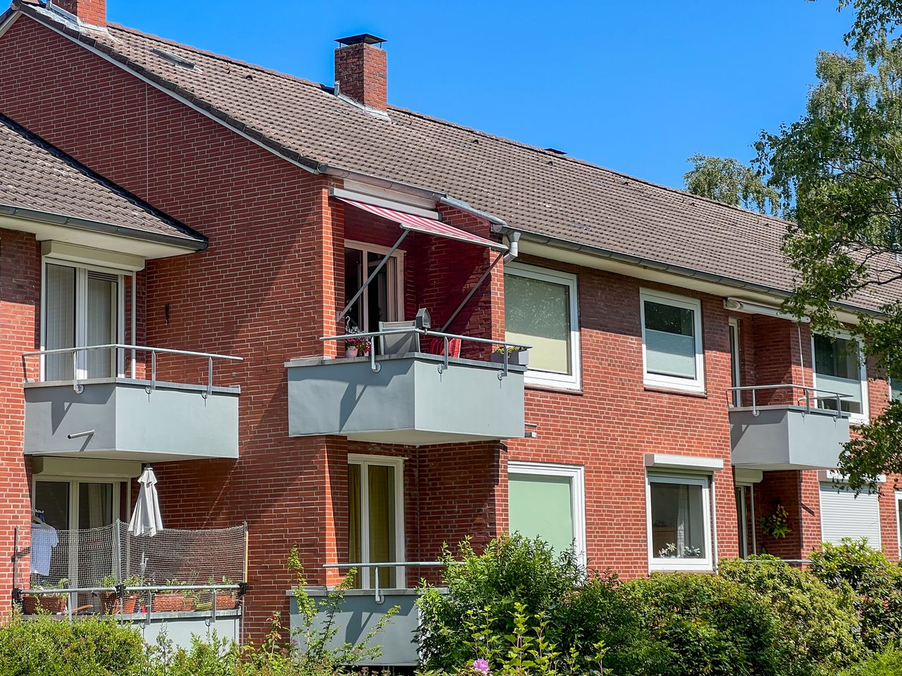 Ansicht von der Anlage