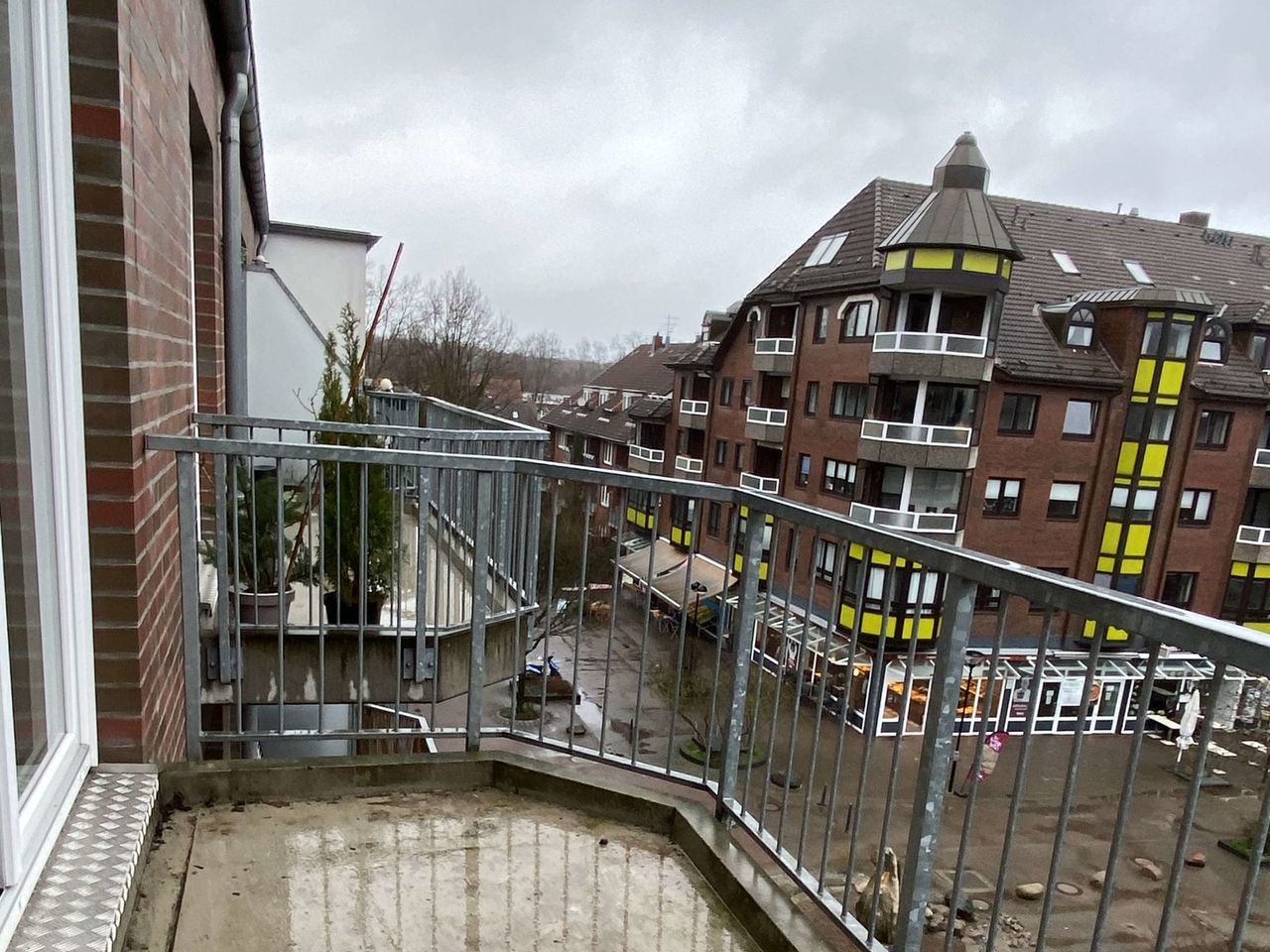 Blick vom Balkon 