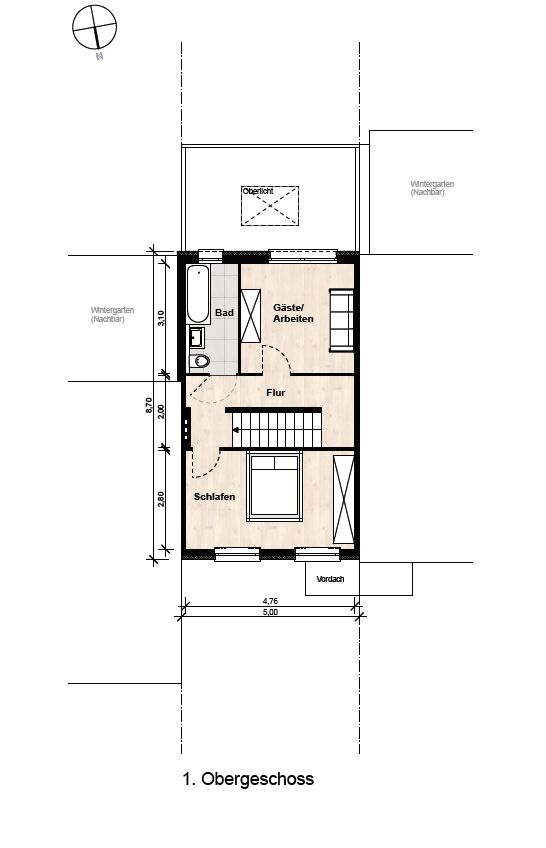 Grundriss 1OG