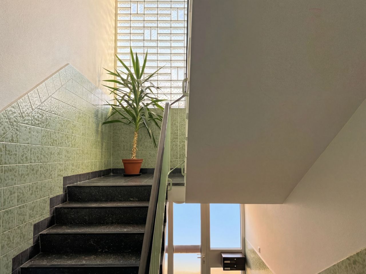 Gepflegtes Treppenhaus