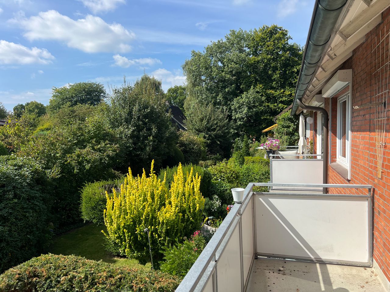 Idylle auf dem Balkon