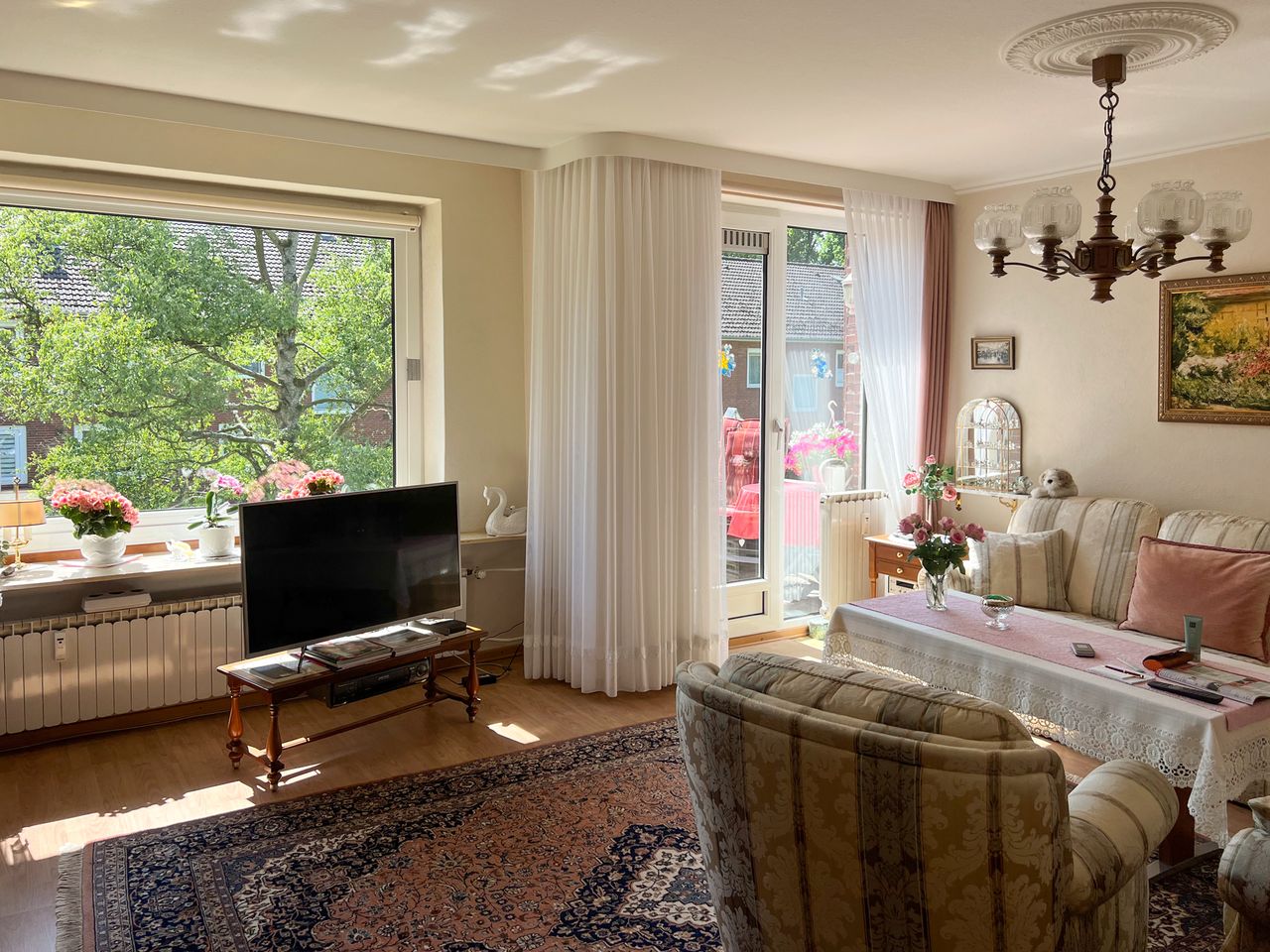 Helle Fensterfront