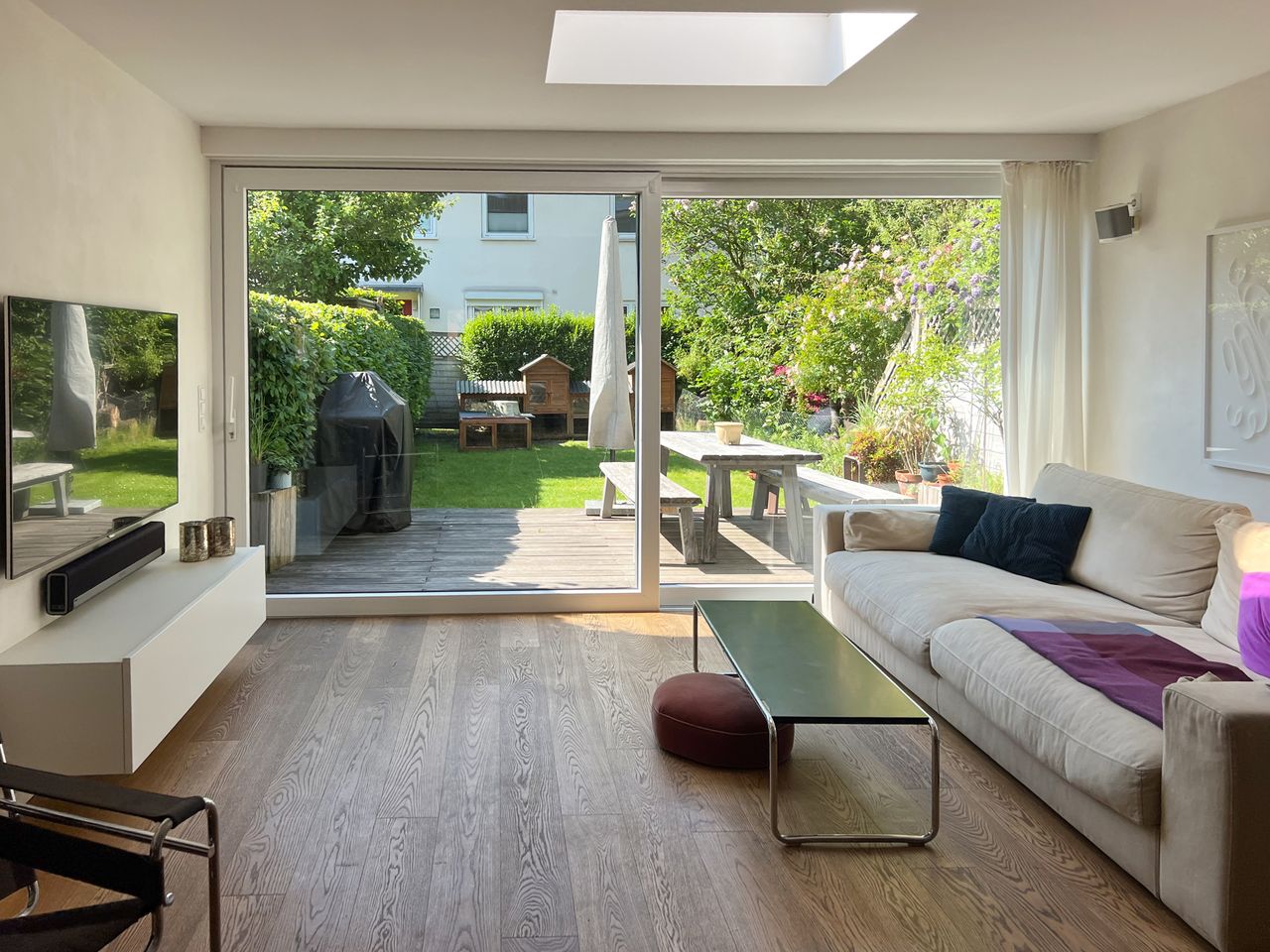 Blick in den Garten