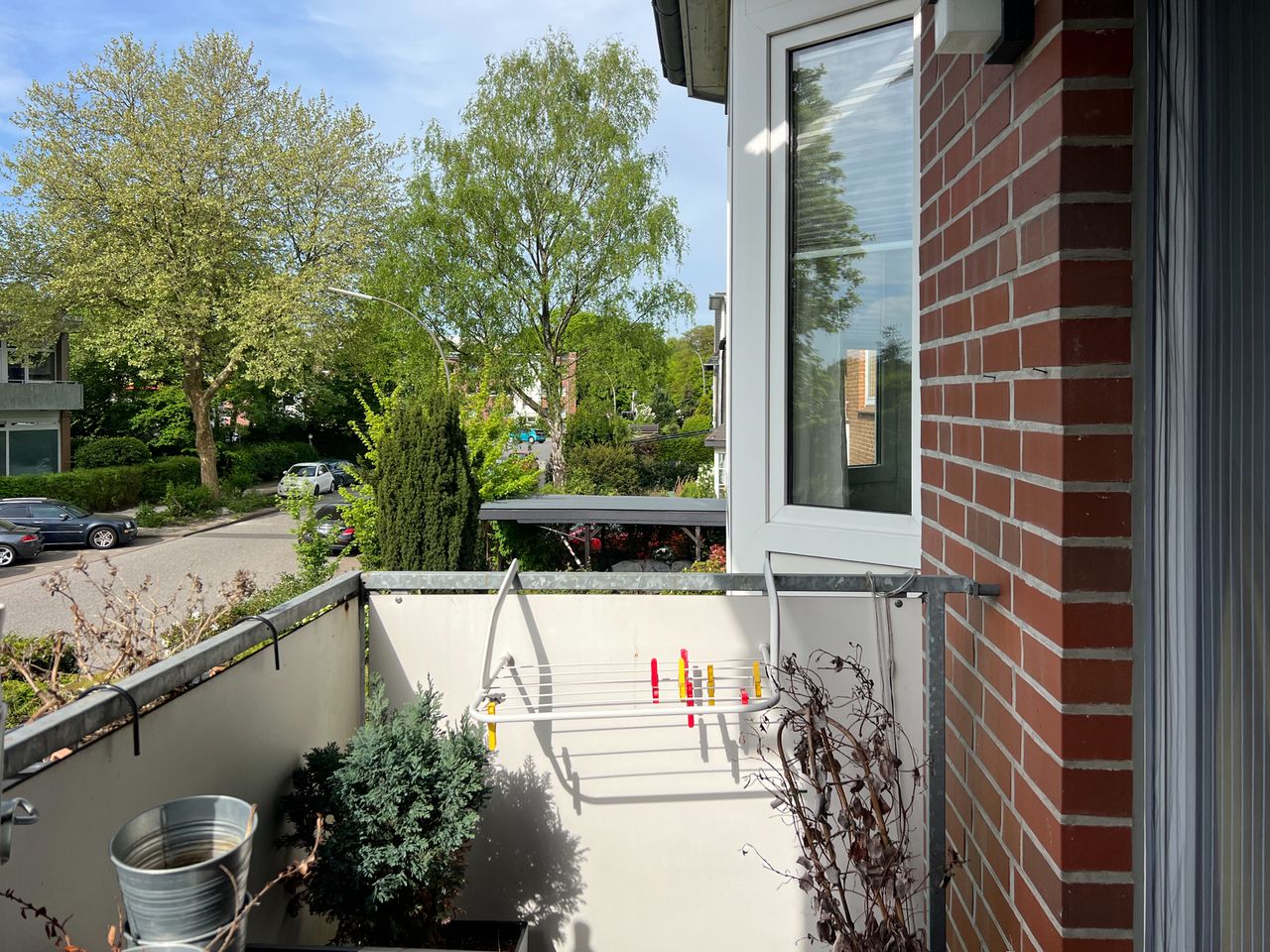 Idyllischer Süd-West-Balkon